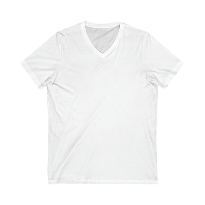 Unisex Jersey Short Sleeve V-Neck Tee