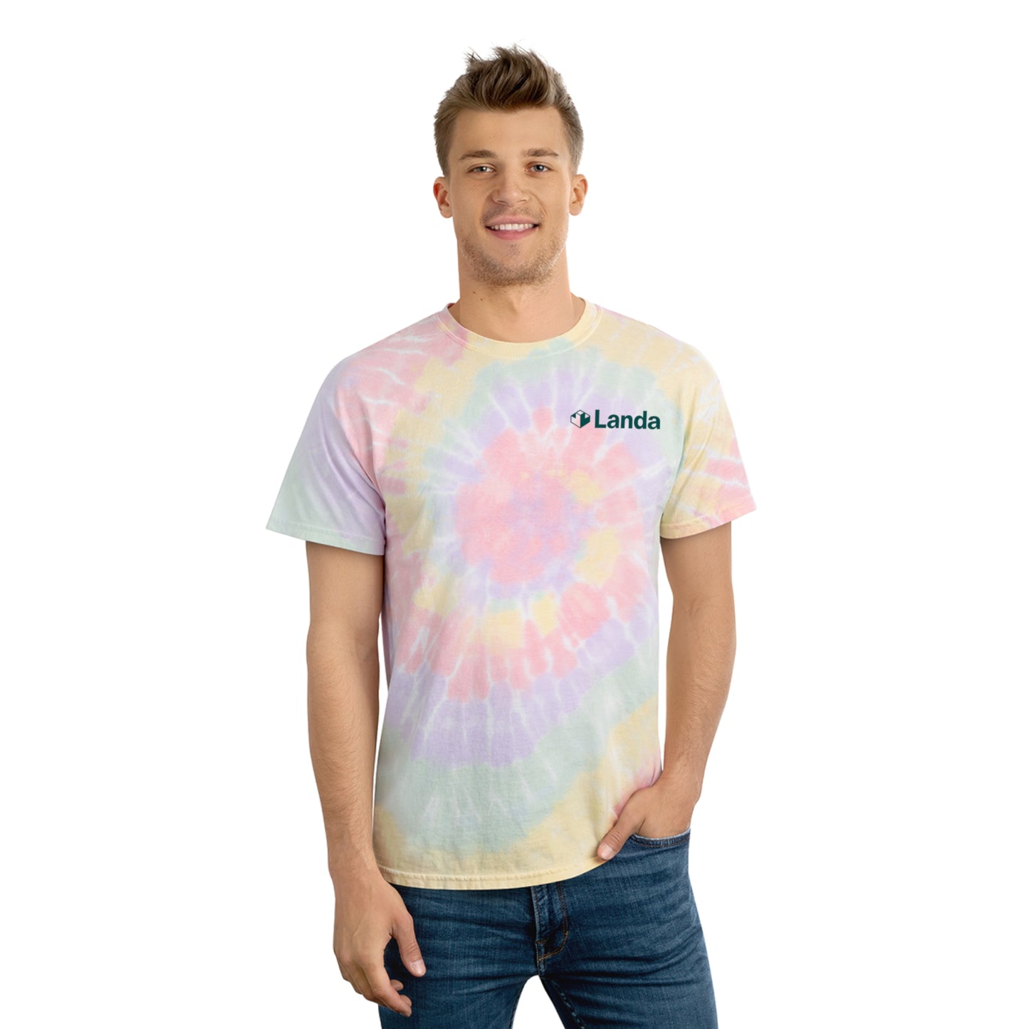 Unisex Tie-Dye Tee, Spiral